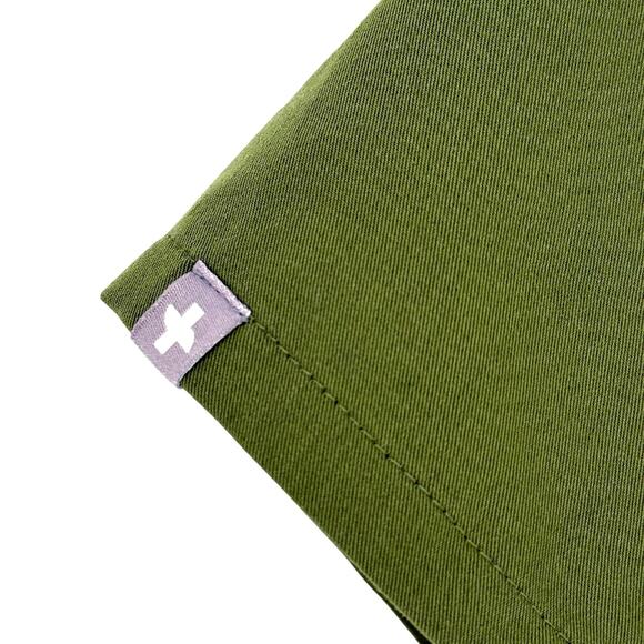 Figs Catarina One Pocket Scrub Top Shirt Womens Size XXS Olive Drab Green - Picture 3 of 6